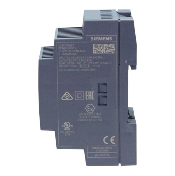 منبع تغذیه لوگو زیمنس 240v