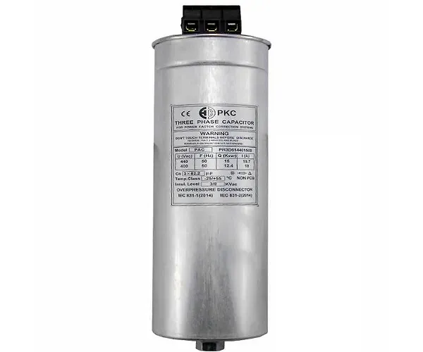 معرفی خازن 7.5 کیلووار استوانه‌ای گازی 400 ولت صبا خازن