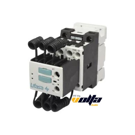 کنتاکتور خازنی 12.5 کیلووار لیفاسا (LIFASA KML12)